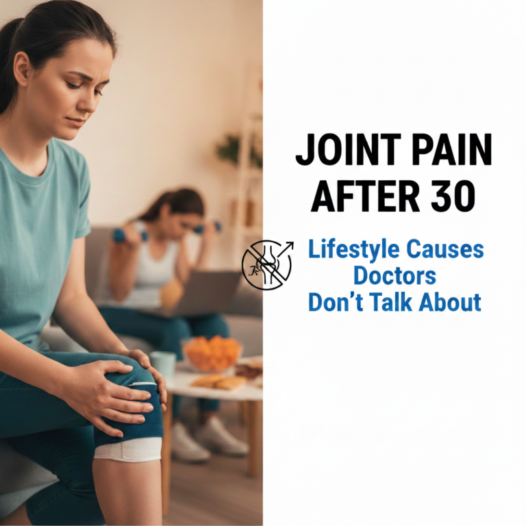 Read more about the article Joint Pain After 30: Lifestyle Causes Doctors Don’t Talk About
